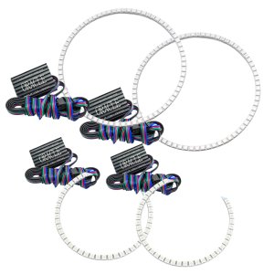 Chrysler Sebring Headlight Halo Kit - ORACLE Lighting - ColorSHIFT - No Controller - `07-`11